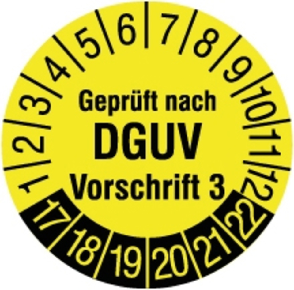 DGUV Vorschrift 3 bei Anemoss Elektrotechnik in Steinbach